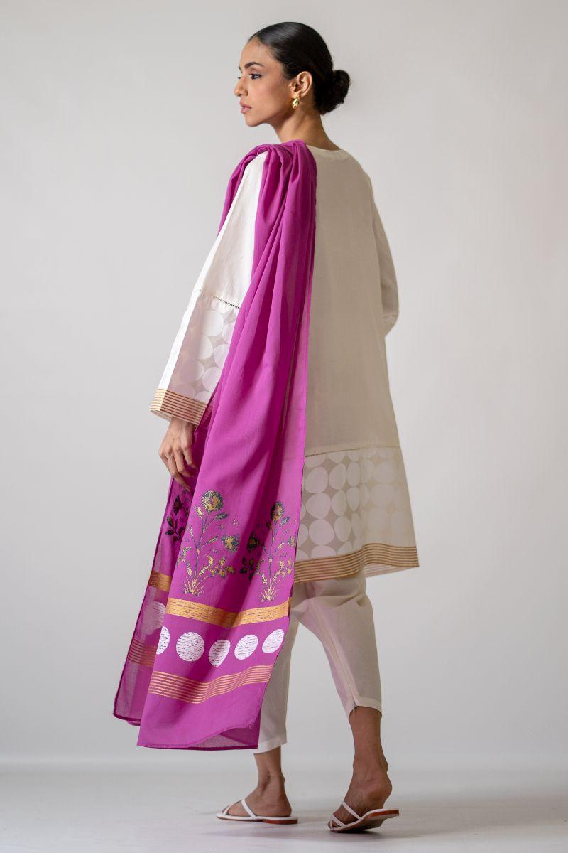 Ego - A Big Polka 3 piece - Cream - Cotton