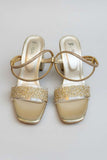 Milli Shoes - Block Heel Sandal For Women - Gold - Studio by TCS