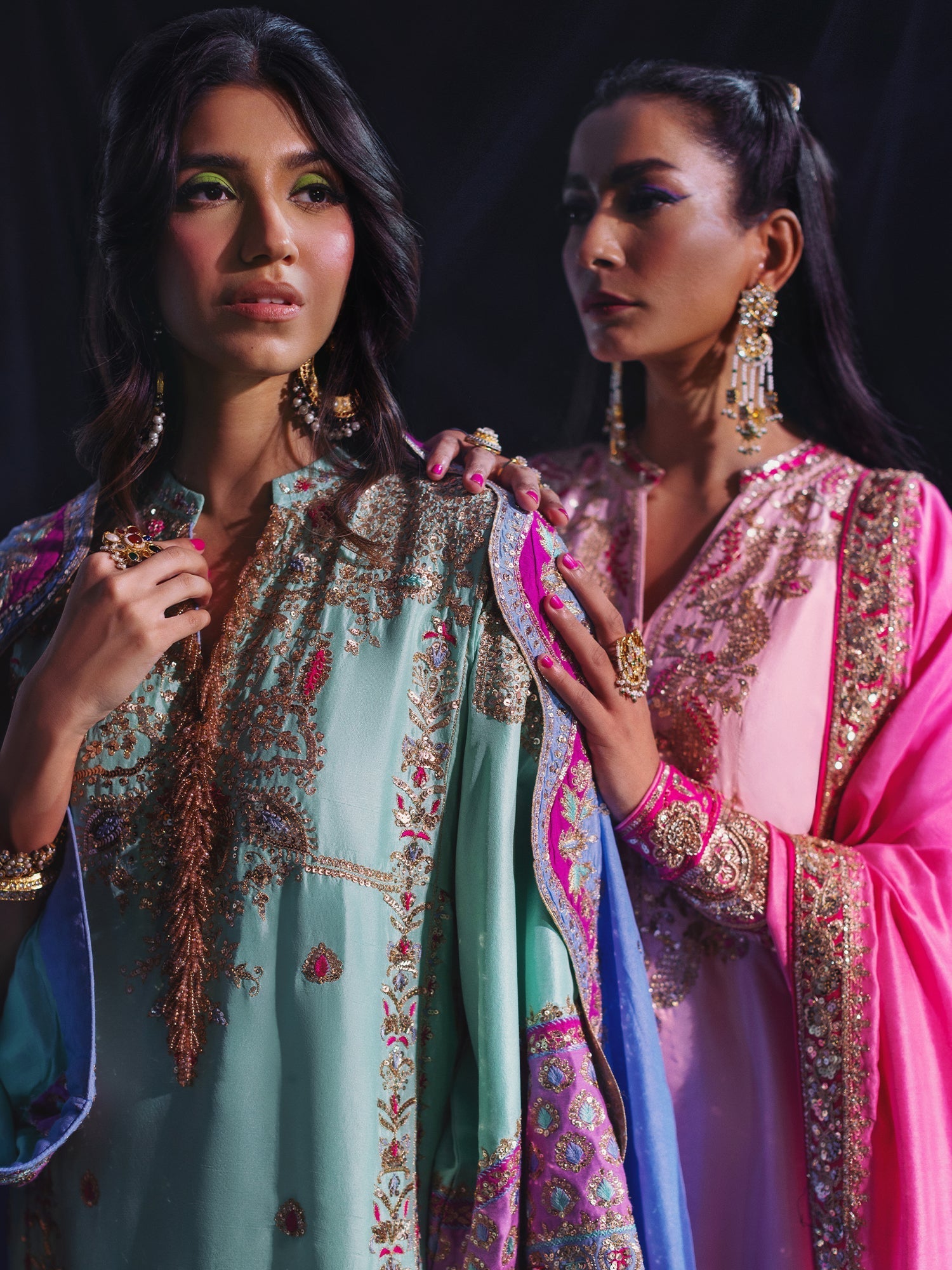Sanam Chaudhri AYZAL Pink 2 Piece