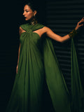 Sanam Chaudhri Hathor Green 1 Piece