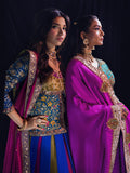 Sanam Chaudhri JAMEELA Saree fuchsia 1 Piece