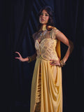 Sanam Chaudhri INARA Saree Yellow 1 Piece