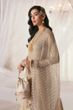 Nilofer Shahid - Premium Chiffon Heavy Embroidered Shirt and Khimkhaab Pants with Organza Dupatta - Ecstasy - 3 Piece - Studio by TCS