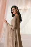Nilofer Shahid - Premium Chiffon Heavy Embroidered Shirt and Khimkhaab Pants with Organza Dupatta - Ecstasy - 3 Piece - Studio by TCS