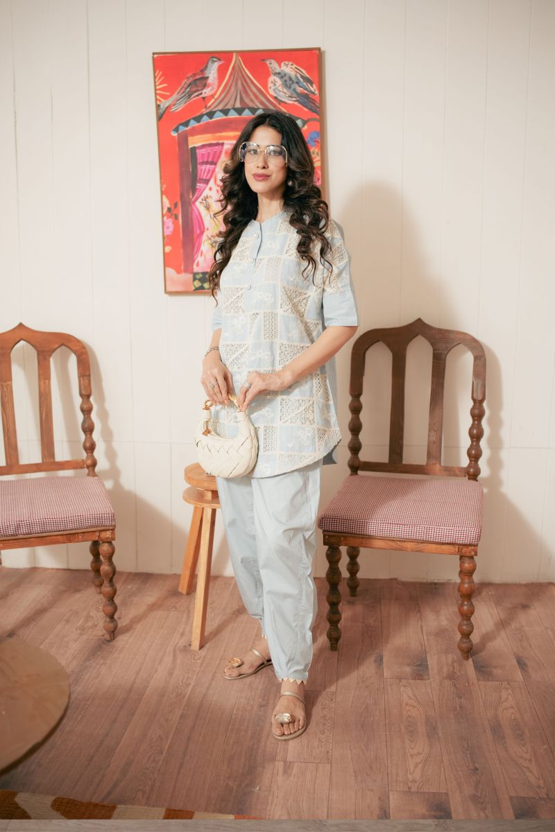 Leon - ELLA BLUE - Lawn - 2 Piece