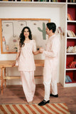 Leon Men - Ella pink - Lawn - 2 Piece