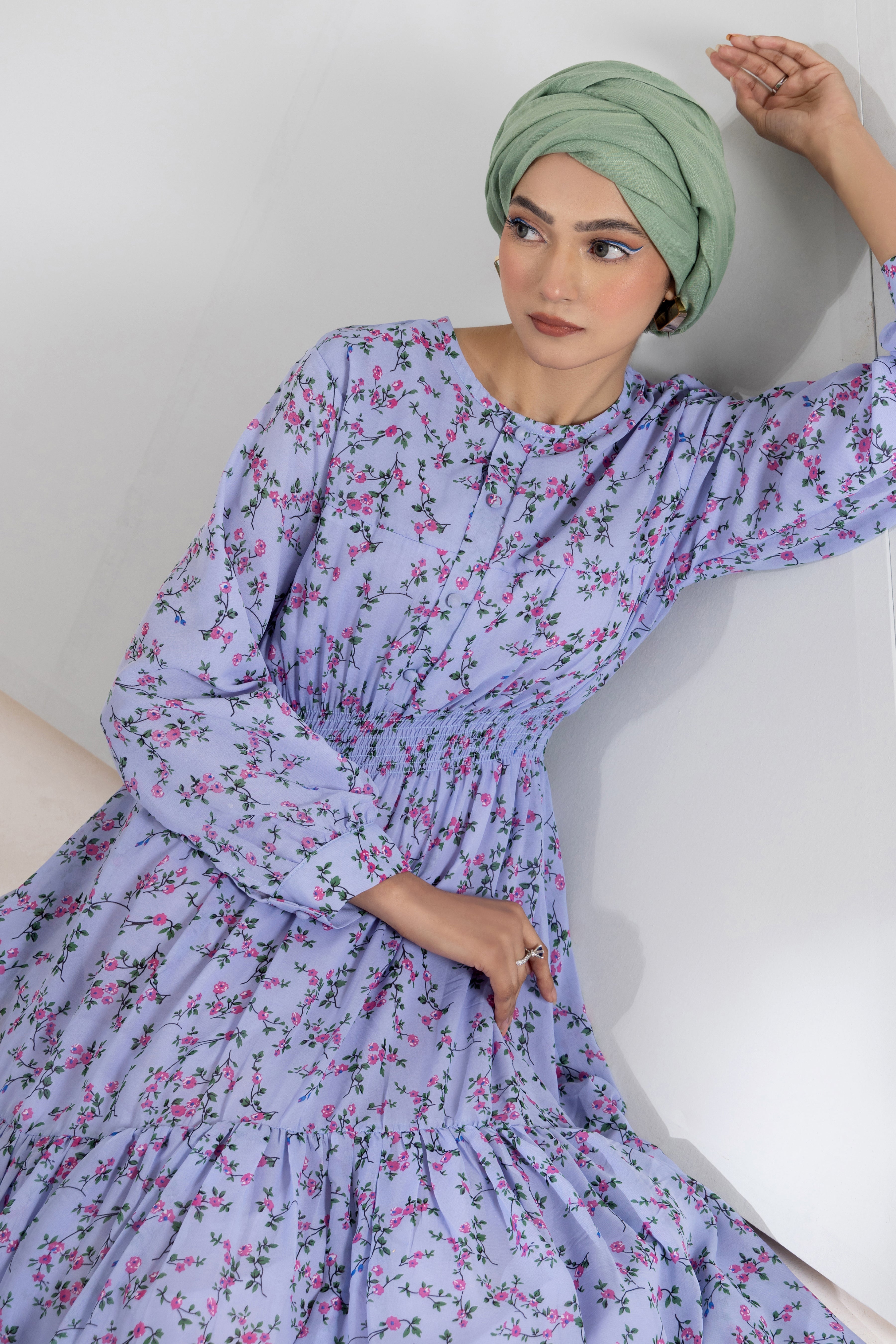 Malbus - Elysian - Chiffon - Elysian Periwinkle - 1 Piece