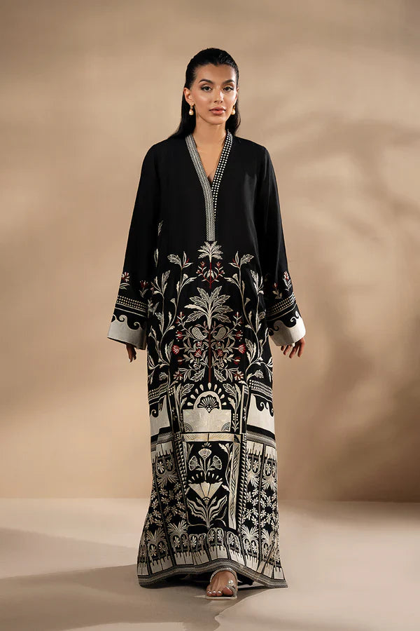 Sania Maskatiya - Eslin - RawSilk / RawSilk - Ebony - 2 Piece