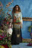 Shamaeel - Digitally Printed Pure Crepe Silk Extended - F-1 B - Studio by TCS