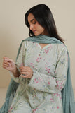 Cross Stitch - FLORAL GLINT - Lawn - 3 Piece - Unstitched