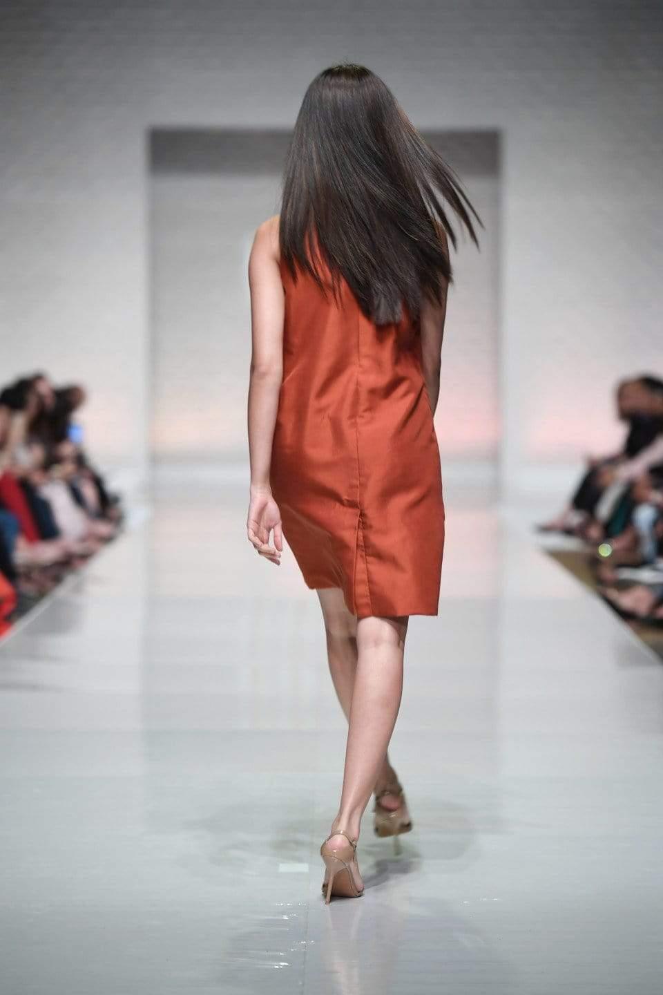 Yasmin Zaman - Rust Tunic Style Shirt