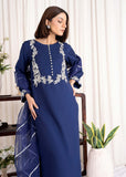 Allure by IH - DREAM - Navy Blue - Raw Silk - 3 Piece