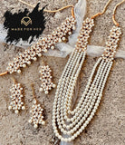 Made for Her - Ethereal Pearl Cascade Set - WM1001