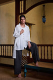 Gulabo - NOIR FLOWY PANT - Egyption Cotton - Black Grey - 1 Piece