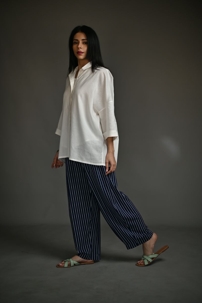 Gulabo - NAUTICA - Bosky Lawn - Navy White Stripes - 1 Piece