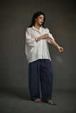 Gulabo - TWIN SET - Irish Linen & Swiss lawn - White - 2 Piece