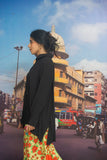 Gulabo - FLOW SHIRT - Black - Blended silk - 1 Piece