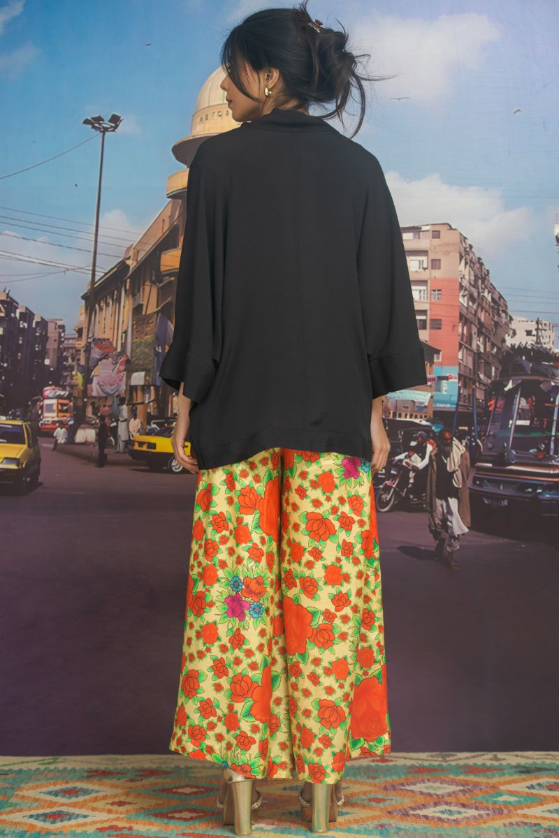 Gulabo - Sofia - Black - Blended Crepe - 1 Piece