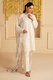 Cross Stitch - GARDENIA MUSE - Chikankari Lawn - 3 Piece - Unstitched