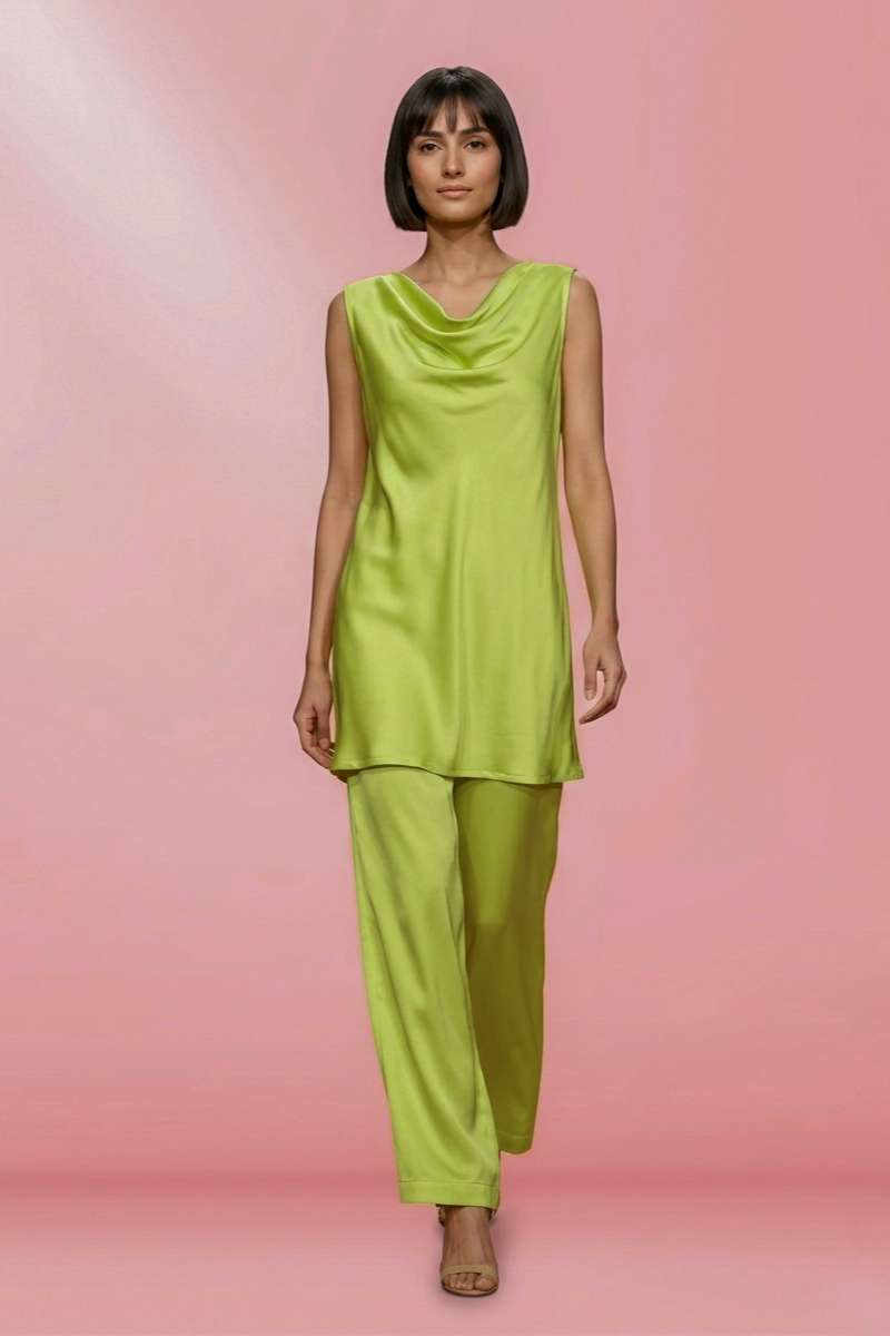 Gulabo - Blended Pistachio Set For Women - Mint Green - 2 Piece