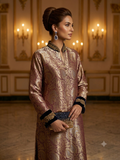 Maheen Khan - Noor-E-Darbar Jacket Maroon 1 Piece