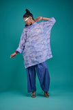 Gulabo - WISTERIA - Swiss Lawn & Cotton - Lilac & Blue - 2 Piece
