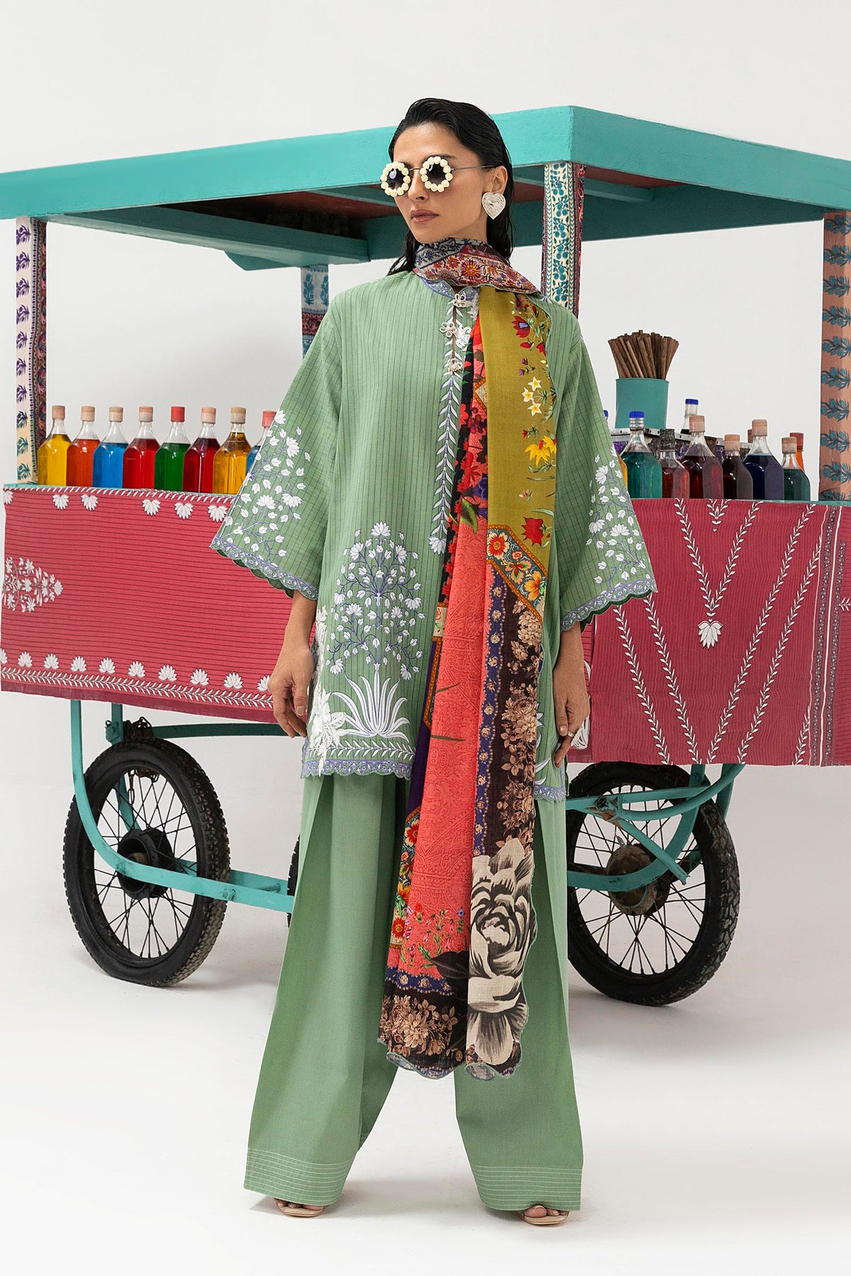 Sana Safinaz - Mahay Winter - 3 Piece - Unstitched - H255-006B-3CQ