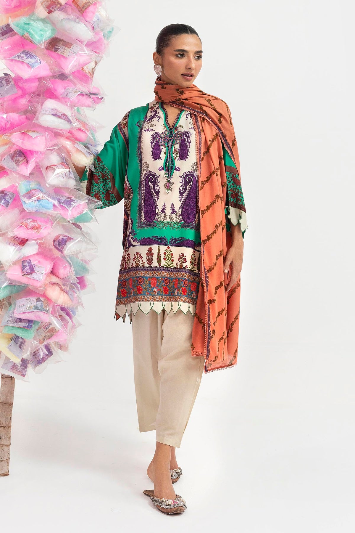 Sana Safinaz - Mahay Winter - 2 Piece - Unstitched - H255-007B-2DA