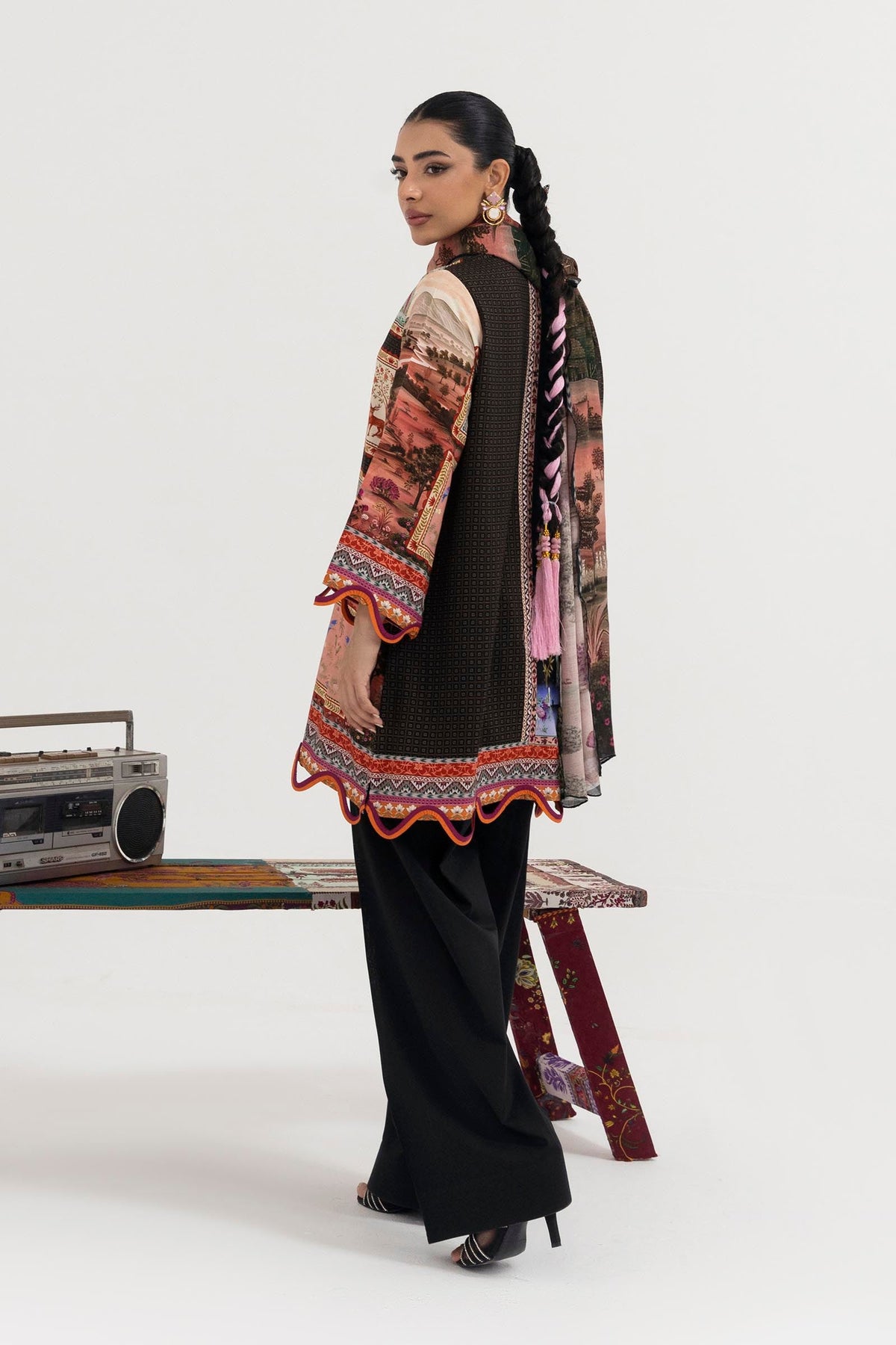 Sana Safinaz - Mahay Winter - 2 Piece - Unstitched - H255-009B-2DA