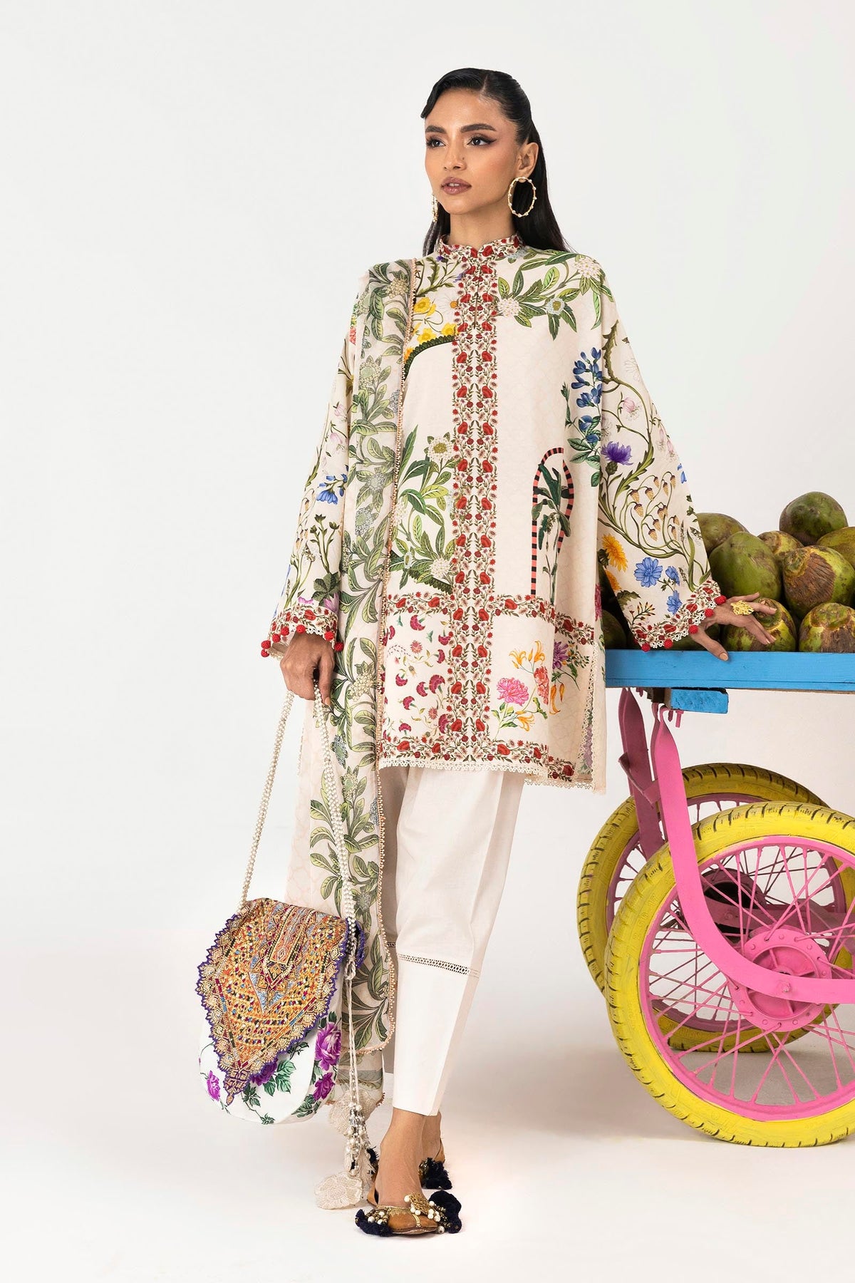Sana Safinaz - Mahay Lawn Suit For Women - 2 Piece