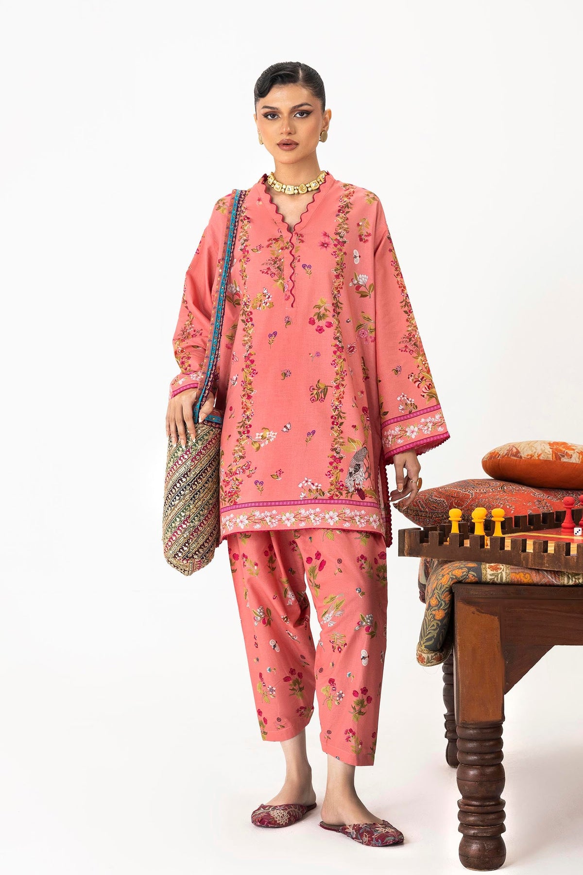 Sana Safinaz - Mahay Lawn Suit For Women - 2 Piece