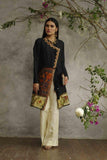 Shamaeel - Black Modern Angharkha - AG-28