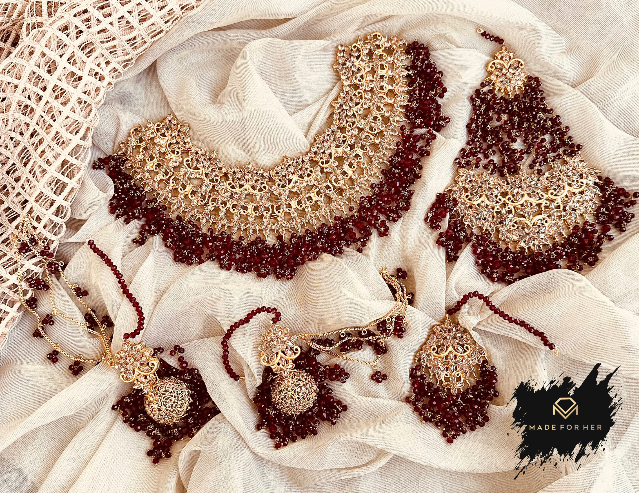 Made for Her - Rooh-e-Rasoom Bridal Set - LRJ1001