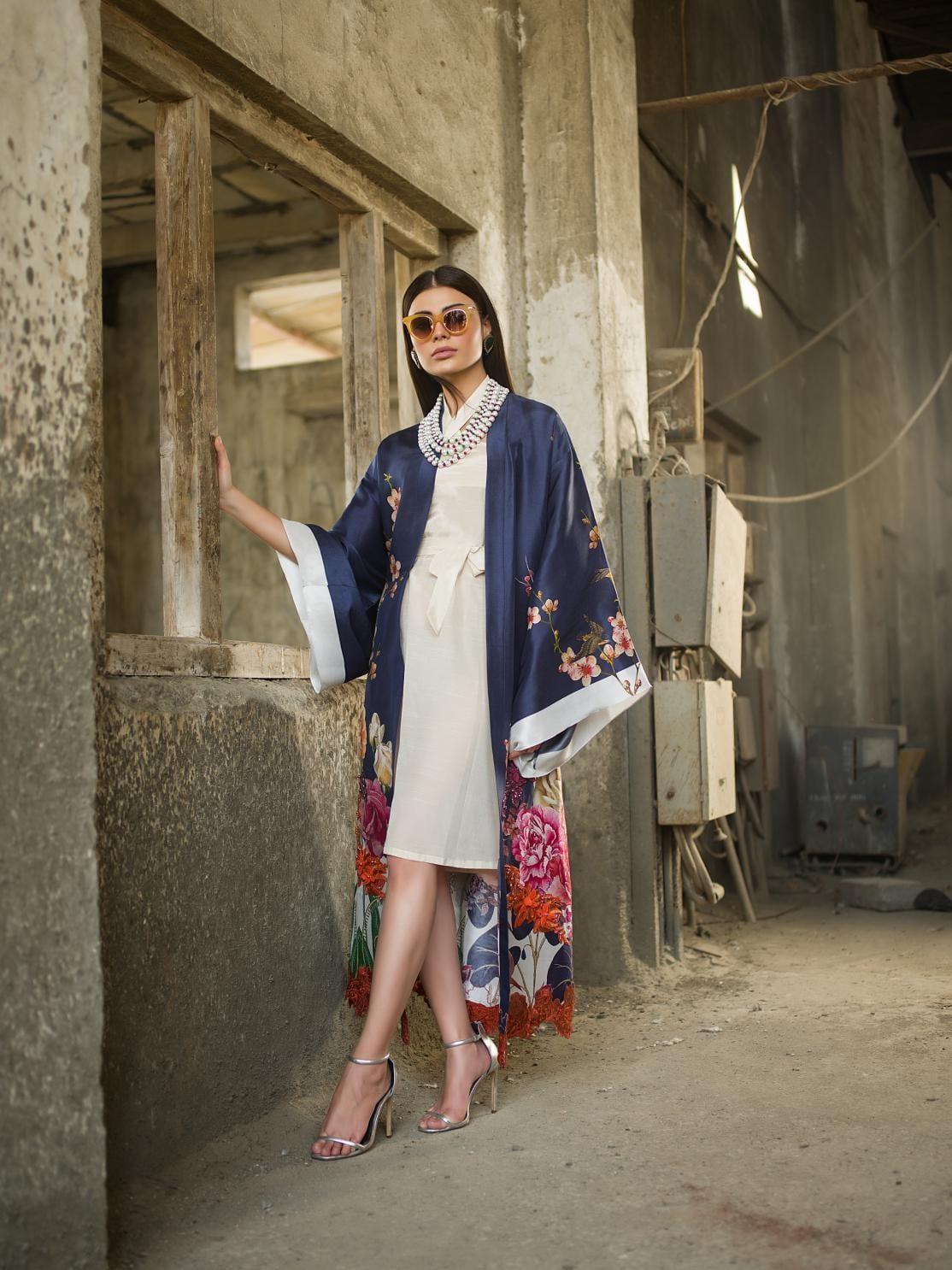 Shamaeel - Kimono Flowing Jacket - D4