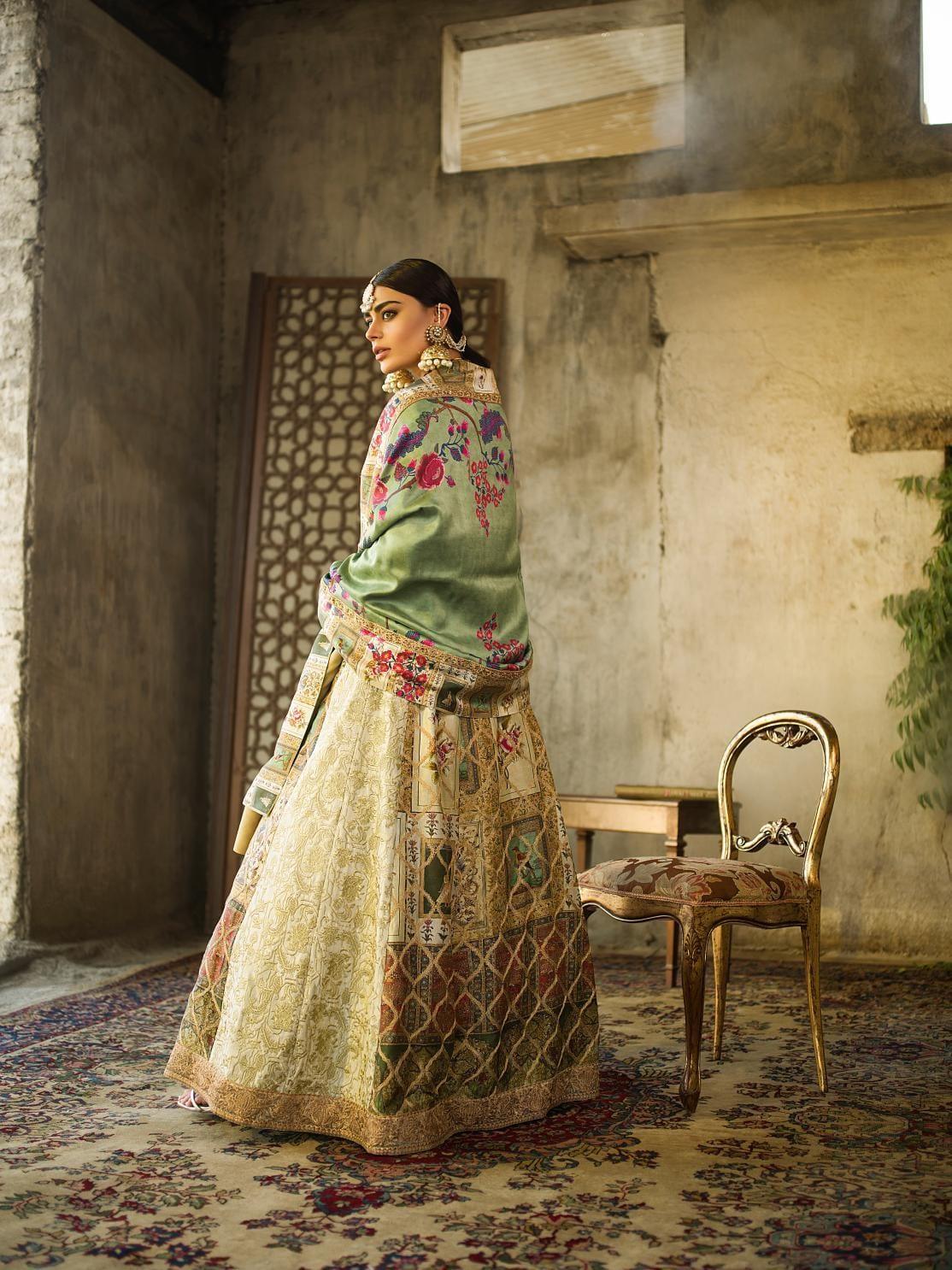 Shamaeel - Digitally Printed Peshwas - M5