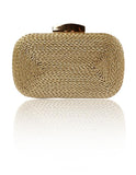 Hermosa - Victoria Gold Clutch