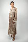 Maheen Khan - FLORA CHANTILLY - Silk Chiffon - Tea Pink - 1 Piece