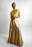 Maheen Khan - HERITAGE BLOUSE - Silk Brocade - Gold - 1 Piece