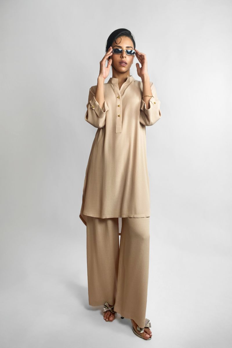 Gulabo - BLUSH LINE SET - Crepe - Blush Pink - 2 Piece