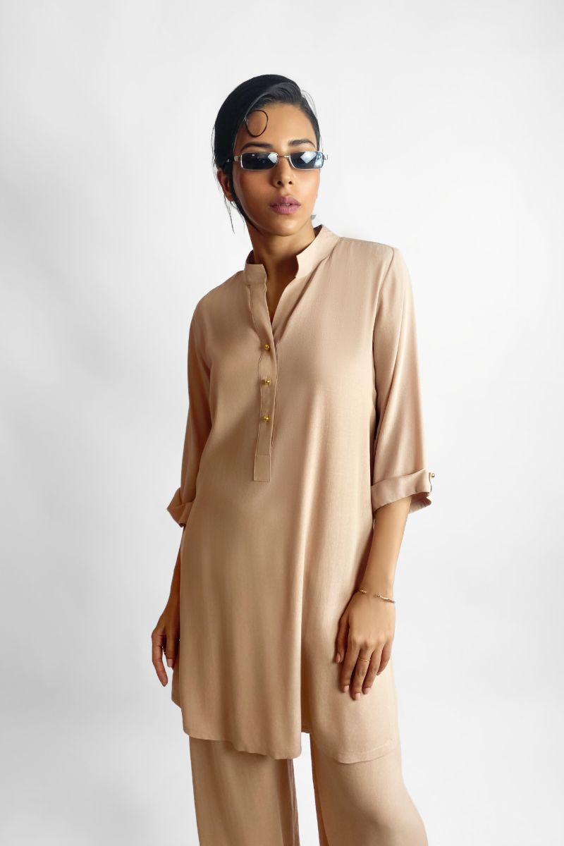 Gulabo - BLUSH LINE SET - Crepe - Blush Pink - 2 Piece