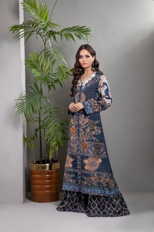 Shamaeel - Afsaneh - AFS 06 - Silk - Gharara - 2 Piece - Studio by TCS