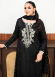 Allure By Ih - Moon Stone Raw Silk Suit For Women - Black - 3 Piece