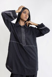 Shehrnaz - SHK-1400 - Black & white - lawn - 2 Piece