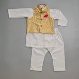 Kidoz Kloset - Golden Glimmer Waistcoat Only For Boy