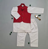 Kidoz Kloset - Cherry Berry Waistcoat Set For Boy