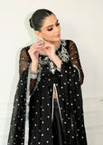 Allure by IH - IZAR - Black - Chiffon & Katan Silk - 3 Piece
