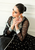 Allure by IH - IZAR - Black - Chiffon & Katan Silk - 3 Piece