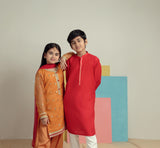 Kidoz Kloset - Red Magic Kurta Pajama For Boy