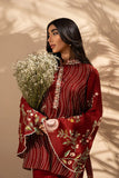 Sania Maskatiya - Ilara - Khaddi Silk / Khaddi Silk - Rosewood - 2 Piece