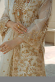 Laleen - Ivory Jewel Organza Suit For Women - Ivory - 3 Piece